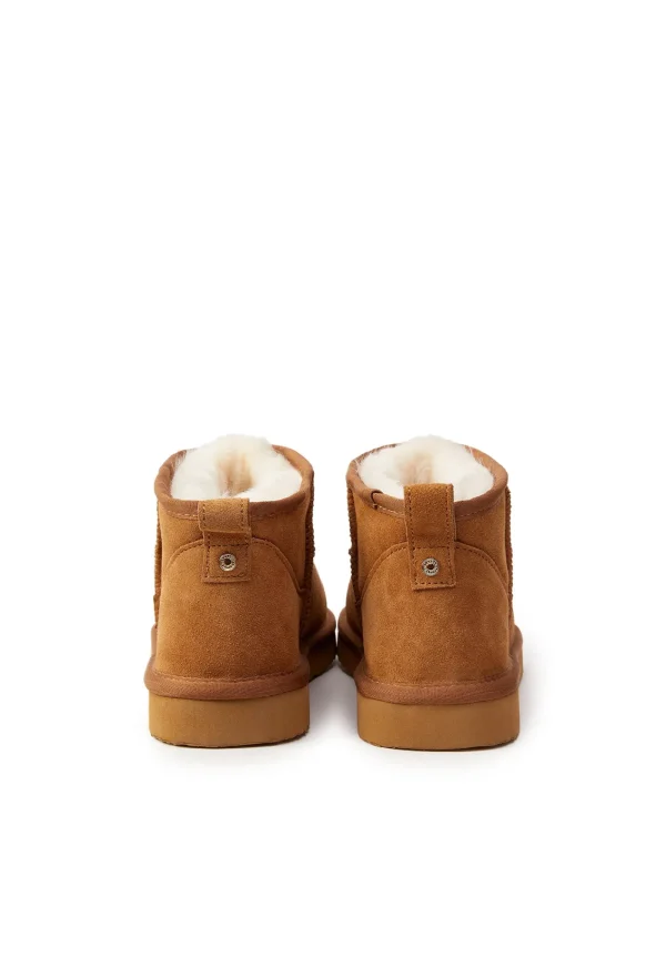 Clearance Ultra Mini Shearling Boot - Tan Women Footwear | Slippers