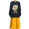 Clearance Uni Sweatshirt - Paradis Print Women Sweaters & Hoodies