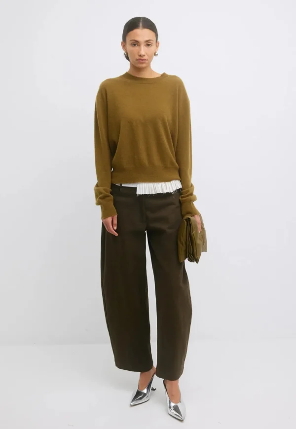 Best United Jean - Dark Khaki Women Denim