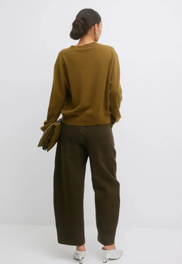 Best United Jean - Dark Khaki Women Denim