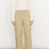 Best Utility Crop Pant - Sepia Women Pants