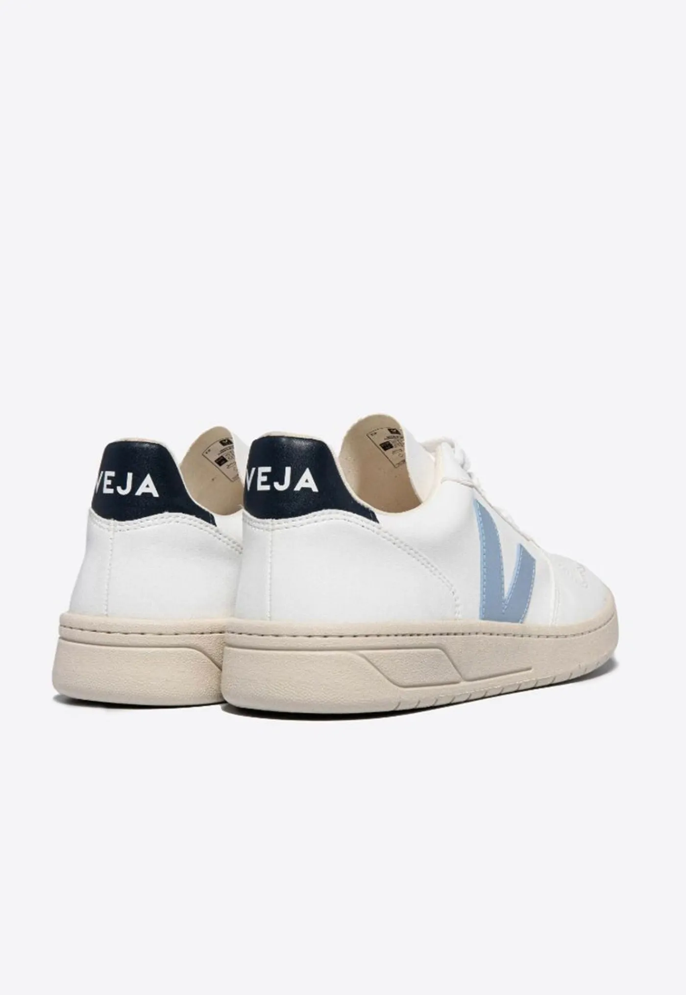 v_cwl_sneakers__whitestee_2.webp Outlet V-10 CWL Sneakers - White/Steel/Nautico Women Footwear | Sneakers