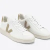 Fashion V-12 Leather - Extra White Dune Women Footwear | Sneakers