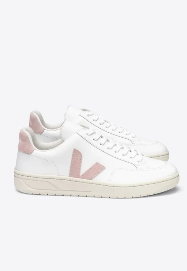 Clearance V-12 Leather - Extra White/Babe Women Footwear | Sneakers