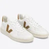 Best V10 Leather - Extra White/Camel Women Footwear | Sneakers
