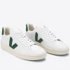 Clearance V-12 Leather - Extra White/Cyprus Women Footwear | Sneakers