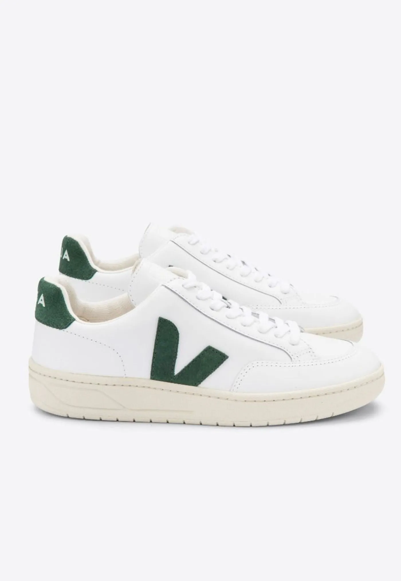 v_leather__extra_whitecyp_1.webp Clearance V-12 Leather - Extra White/Cyprus Women Footwear | Sneakers