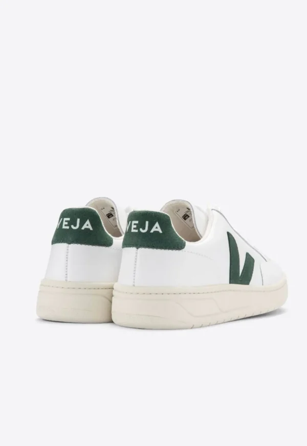 Clearance V-12 Leather - Extra White/Cyprus Women Footwear | Sneakers
