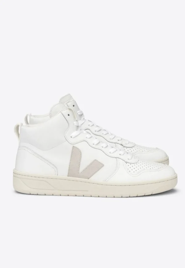 New V-15 Leather - Extra White/Natural Women Footwear | Sneakers