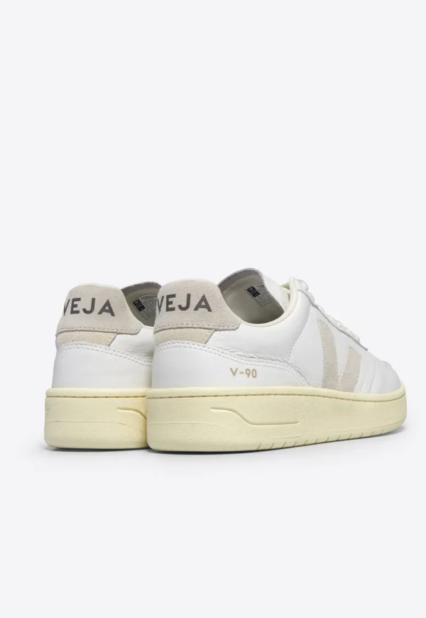 Discount V-90 O.T Leather - Extra White Natural Women Footwear | Sneakers