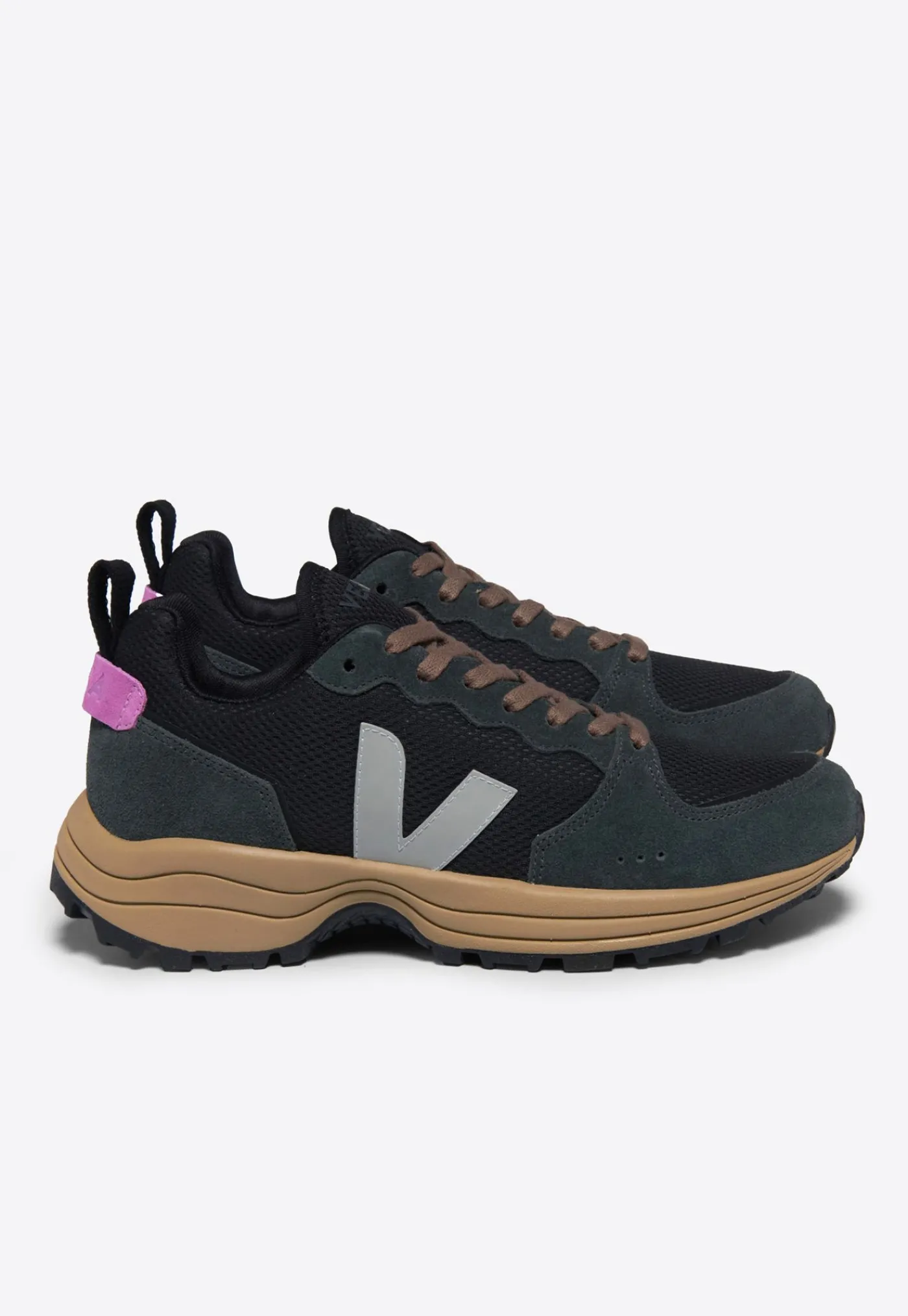 venturi_ii_alveomesh_blac_1.webp Clearance Venturi II Alveomesh Black - Oxford Grey Dune Women Footwear | Sneakers