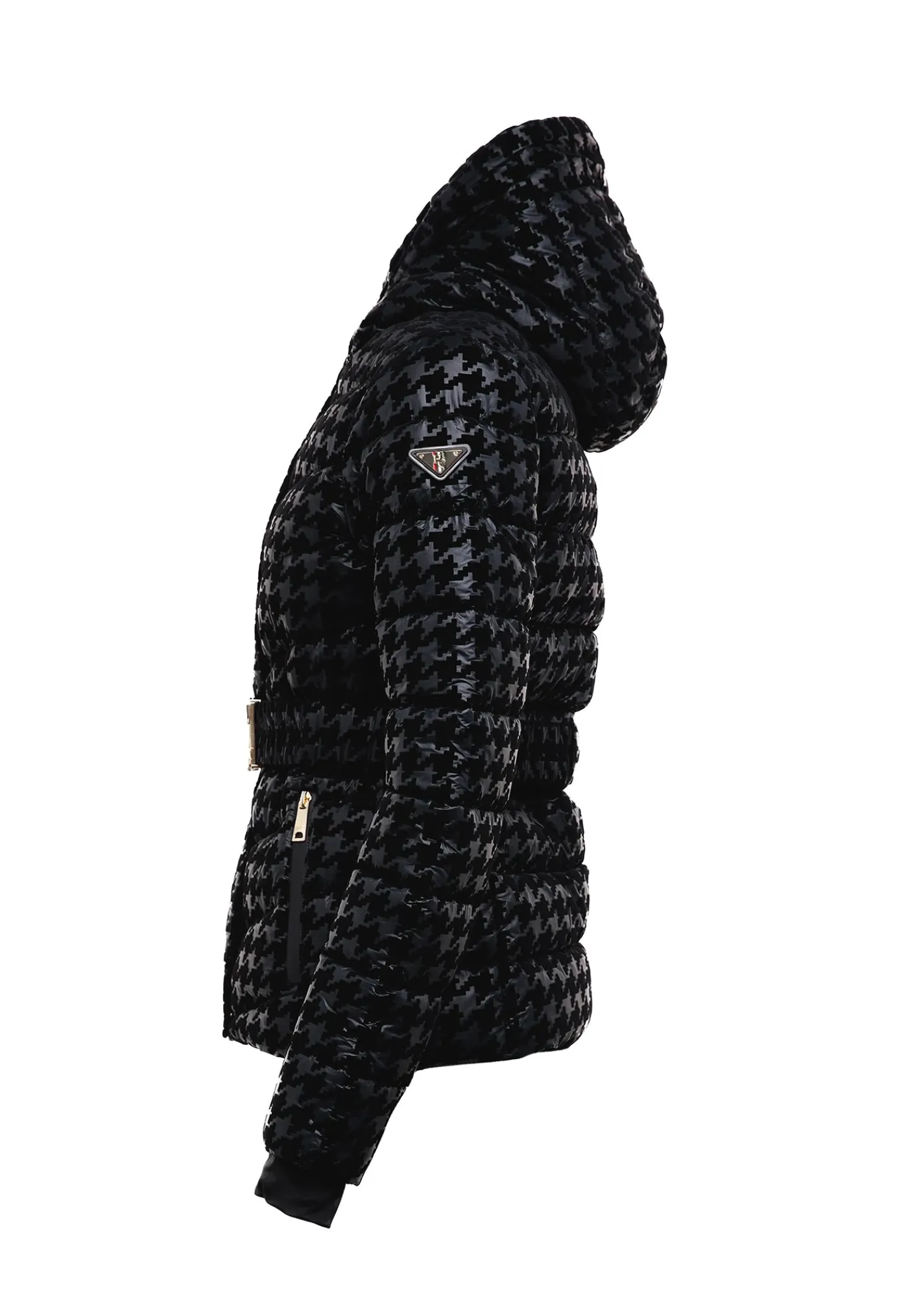 vermont_puffer_jacket__mo_5.webp Fashion Vermont Puffer Jacket - Mono Houndstooth Women Blazers & Jackets