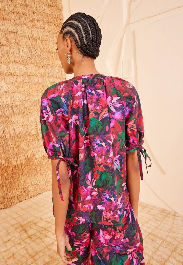 Discount Vienne Blouse - Hibiscus Women Tops & Tees