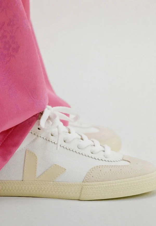 Online Volley Canvas - White Pierre Women Footwear | Sneakers
