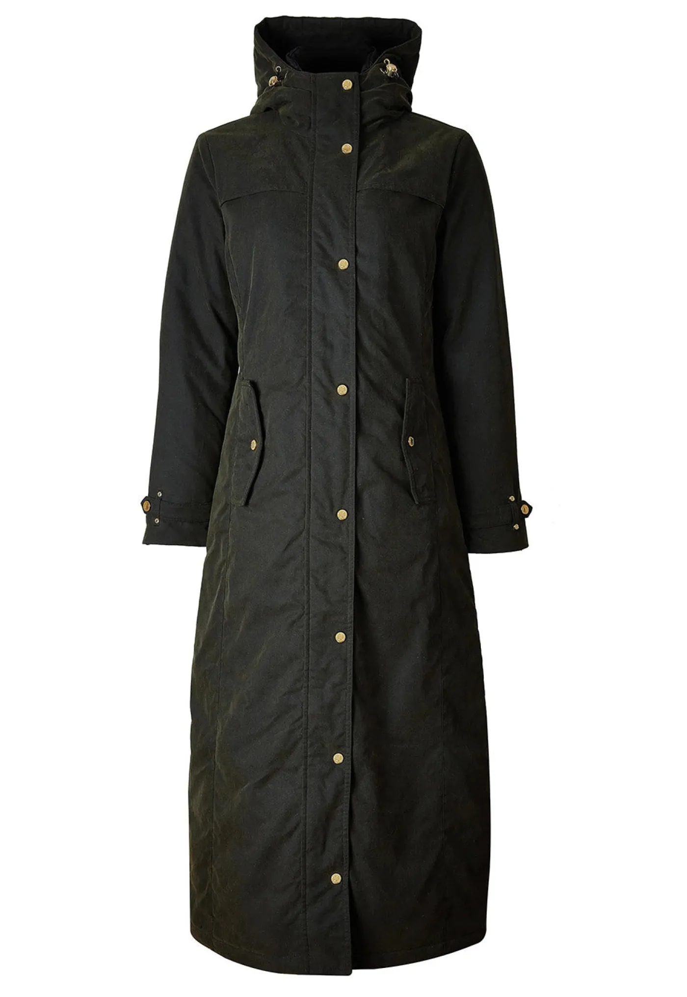wax_longline_field_coat___7.webp Sale Wax Longline Field Coat - Dark Olive Women Coats