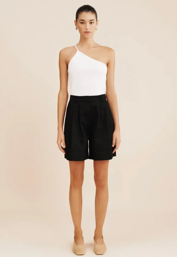 Fashion Wesley Short - Black Women Shorts