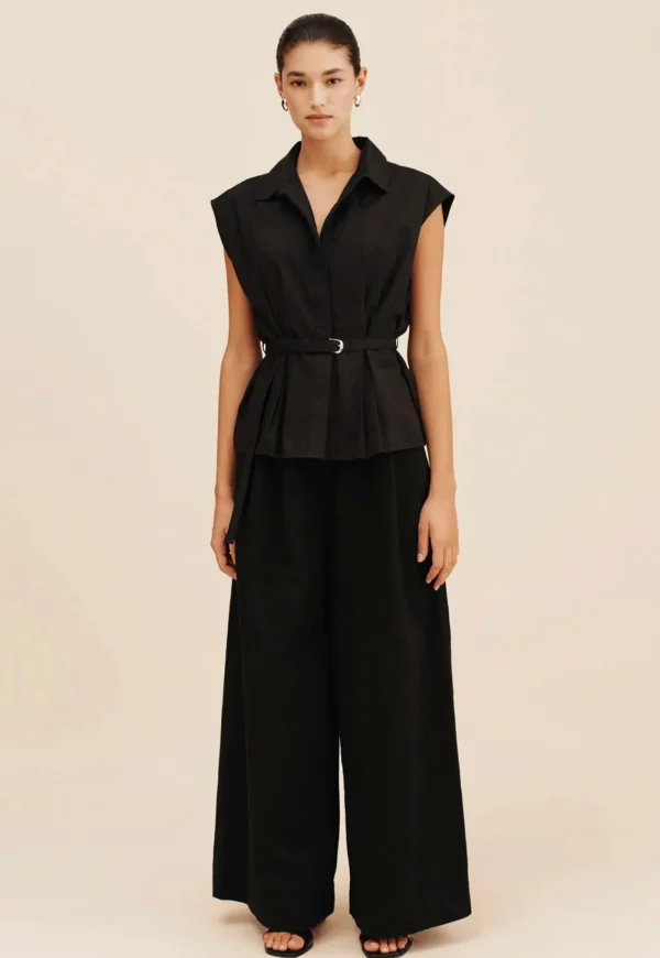 Best Wesley Trouser - Black Women Pants