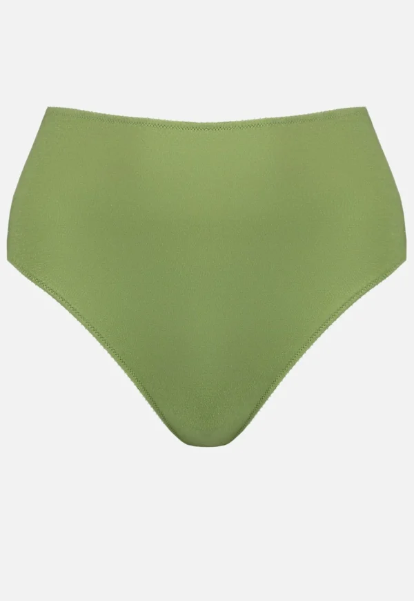 Outlet Whitney High Waist Bikini - Olive Women Lingerie