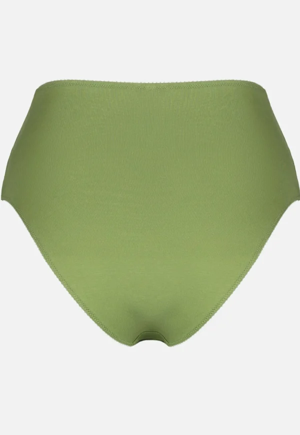 Outlet Whitney High Waist Bikini - Olive Women Lingerie