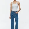 Sale Wide Leg Jean - Heritage Blue Women Denim