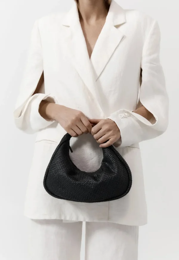 Best Woven Bon Bon Bag - Black Women Bags | Bags