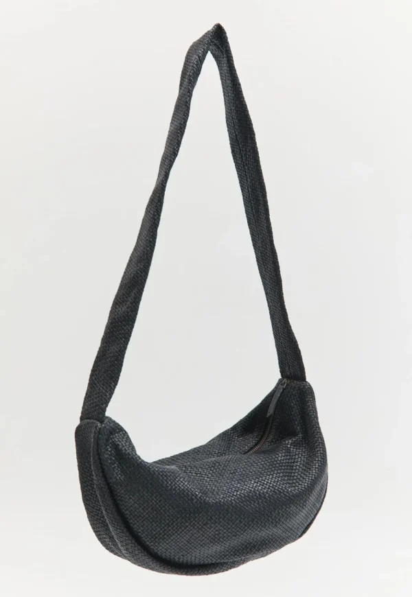 Best Woven Crescent Bag - Black Women Bags | Bags