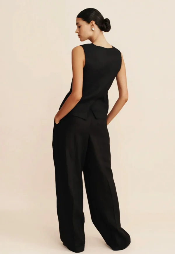 Clearance Wyatt Trouser - Black Women Pants