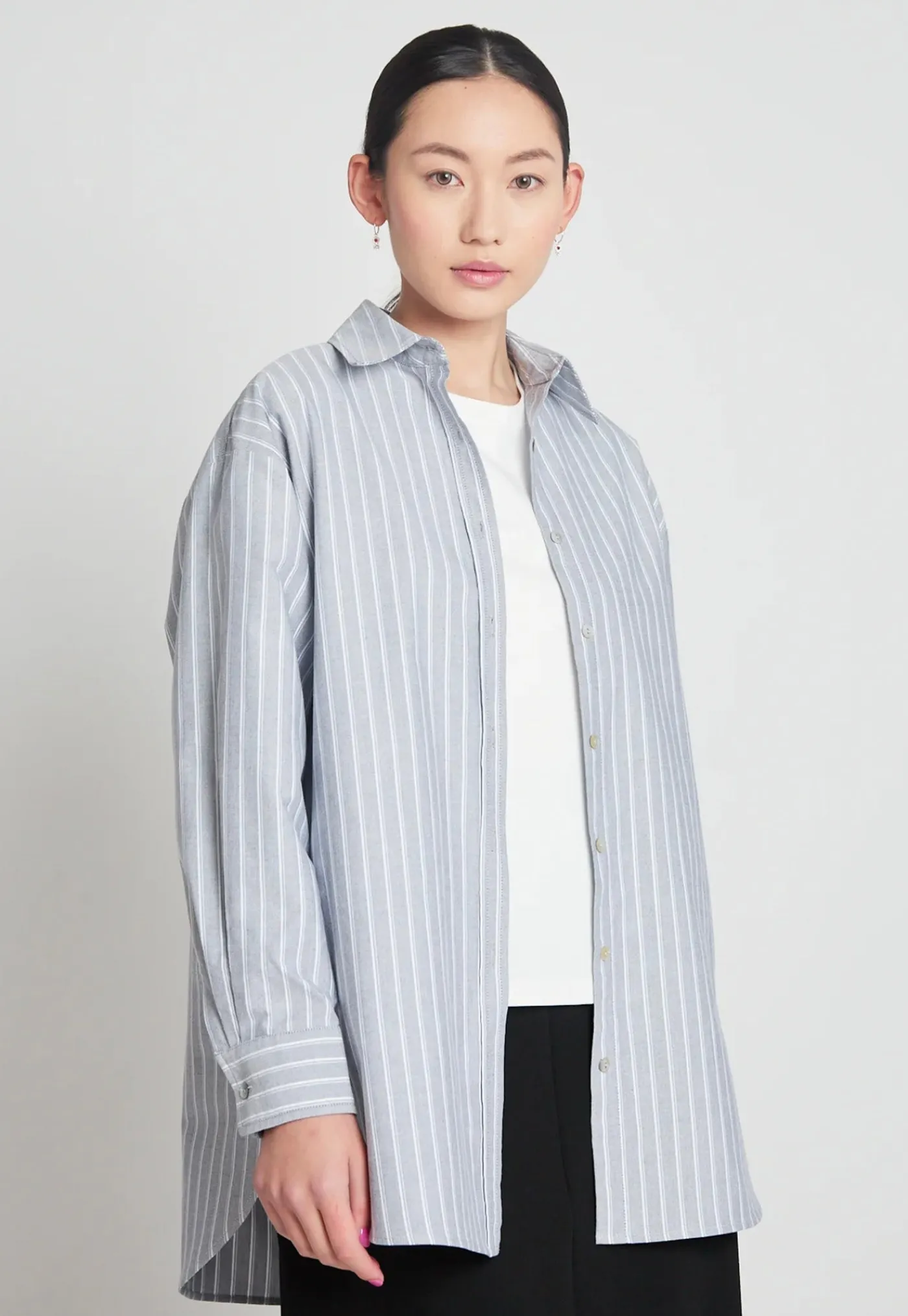 zerogravity_shirt__grey_s_0.webp Online Zero-Gravity Shirt - Grey Stripe Women Tops & Tees