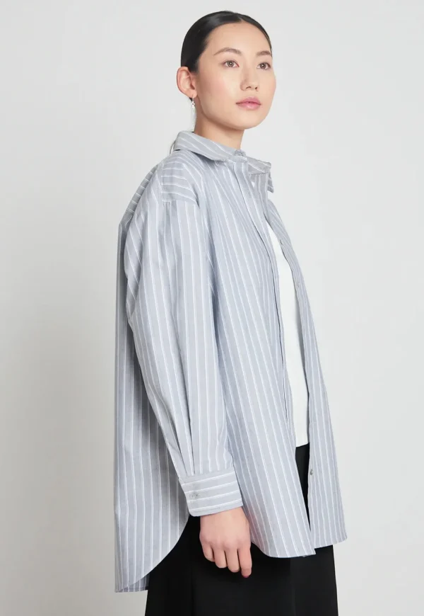 Online Zero-Gravity Shirt - Grey Stripe Women Tops & Tees