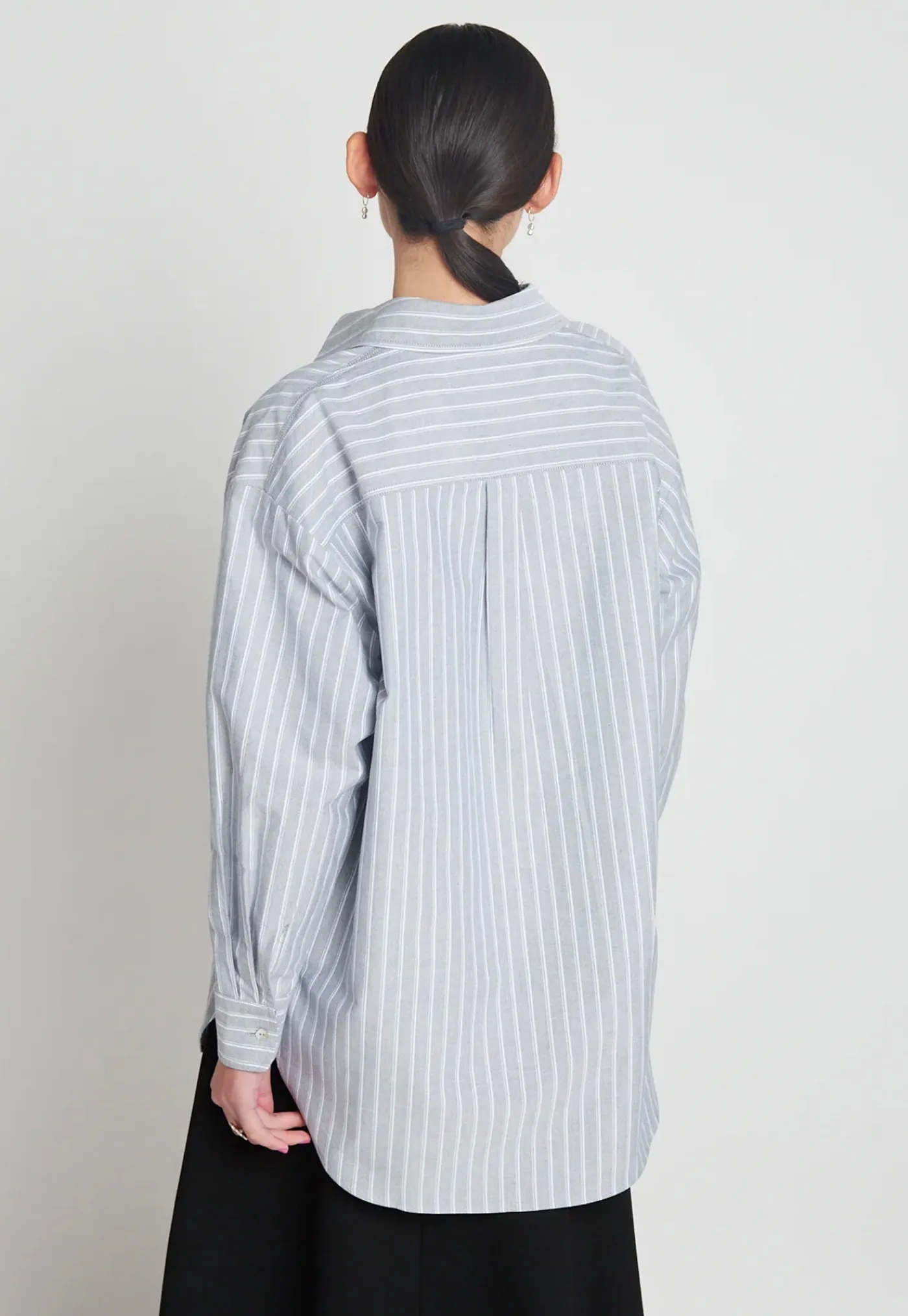 zerogravity_shirt__grey_s_2.webp Online Zero-Gravity Shirt - Grey Stripe Women Tops & Tees